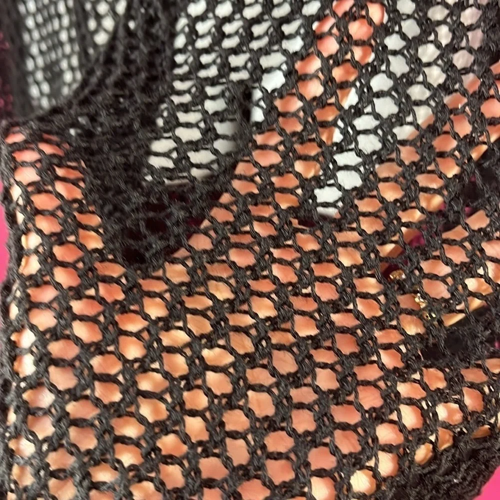 Crochet swim coverup